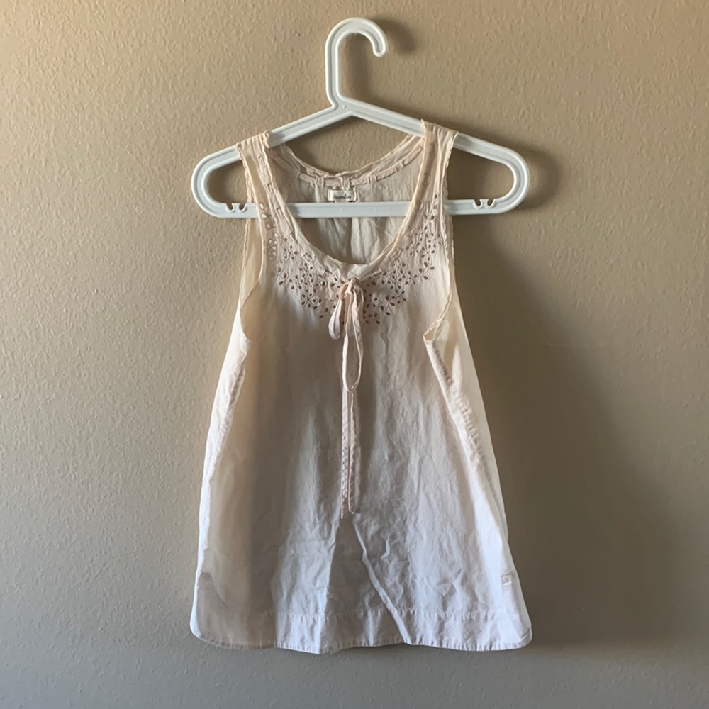 StevenAlan 100% organic cotton light pink top